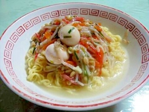 八宝菜風あんかけラーメン